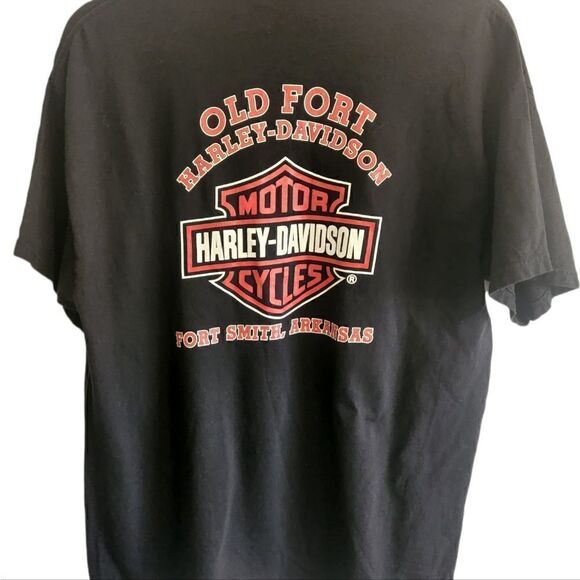 HARLEY Davidson Born in USA Men's Tee Size Large - Picture 3 of 4